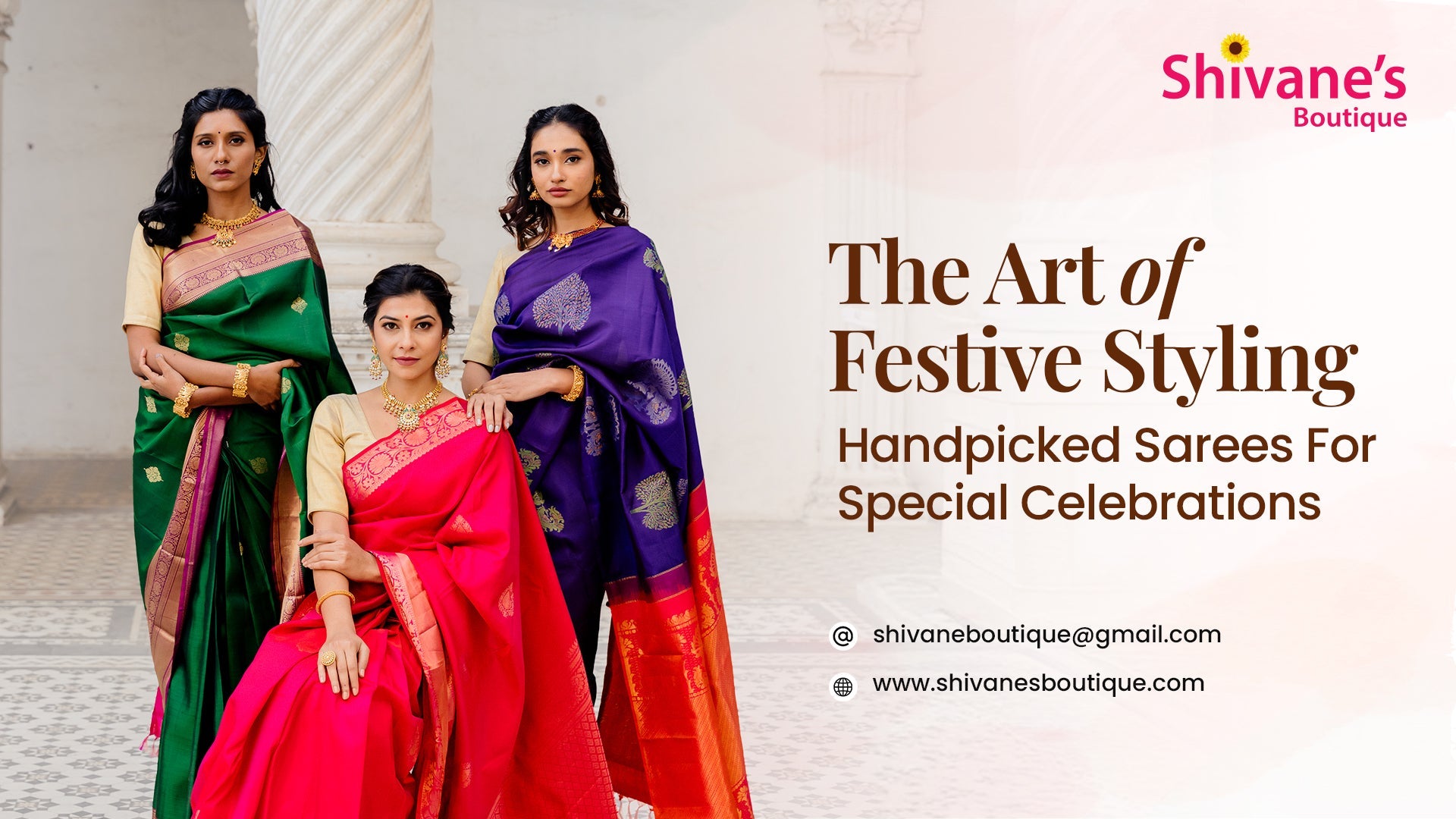The Art of Festive Styling: Handpicked Sarees for Special Celebrations