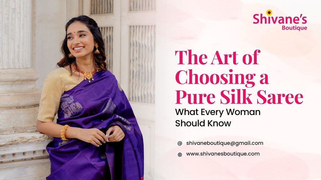 The Art of Choosing a Pure Silk Saree: What Every Woman Should Know