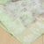 Half White With Pista Green Color All Over Floral Printed Organza Saree With Blouse (COD ON REQUEST)