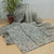 Gray Color All Over Embroidery Organza Saree With Blouse (COD ON REQUEST)