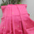 Hot Pink  Color Pure Handloom Silk Saree With Contrast Matching Blouse (COD ON REQUEST)