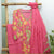 Pink Color All Over Floral Printed Shinon Top[T.L.46] And Parallel Pant [P.H.37]With Dupatta