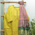Deep Yellow Color Top[T.L.45]And Parallel Pant[P.H.36]With Musrooth Dupatta