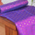  Pure Handloom Silk Material in Violet Color