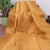 Harvest Gold Pure Handloom Munga Tussar Silk Saree with Pallu & Printed Blouse