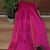 Dark Pink Color Pure Handloom Silk Saree With Contrast Matching Pallu and Blouse