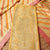 Different Yellow Color Hand Work Georgette Woven Top Material and Pant Material With Banarasi Woven Dupatta