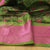 Green Color All Over Hand Painted Tussar Silk Saree With Contrast Matching Border and Plain Blouse (COD REQUEST)