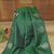 Bottle Green Color All Over Stripe Pure Handloom Silk Saree With Contrast Matching Pallu and Blouse