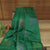 Deep Leaf Green Color All Over Different Design Pure Handloom Silk Saree With Contrast Matching Pinkish Orange Color Pallu and Blouse (COD ON REQUEST)