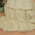 Pale Yellow Color Organza By Tissue Saree With Muslin Handloom Blouse