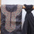 Jet Black Color Tussar Top Material and Pant Material With Dupatta