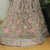 Pale Lavender Color Ghagra Semi Stitched Crafted, Stones, Embroidery Skirt (Skirt Hip Circumference-42") (Skirt Length-41") Unstitched Worked Blouse And Worked Neted Dupatta