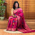 Deep Pink Color Pure Handloom Banarasi Silk Saree With Pink Color Blouse