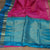 Rose Color Both Side Contrast Matching Border Pure Handloom Silk Saree With Contrast Matching Blouse