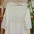 White Cotton Top (Top length 48" )  Only