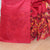 Red Color Beautiful Woven Border Mixed Fabric Saree With Running Blouse