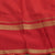 Aqua Blue Color Pure Handloom Satin Silk Digital Print Saree With Red Color Blouse (COD ON REQUEST)